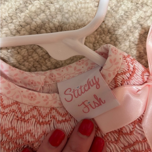 Stitchy Fish Pink Bubble EEUC - Picture 3 of 4